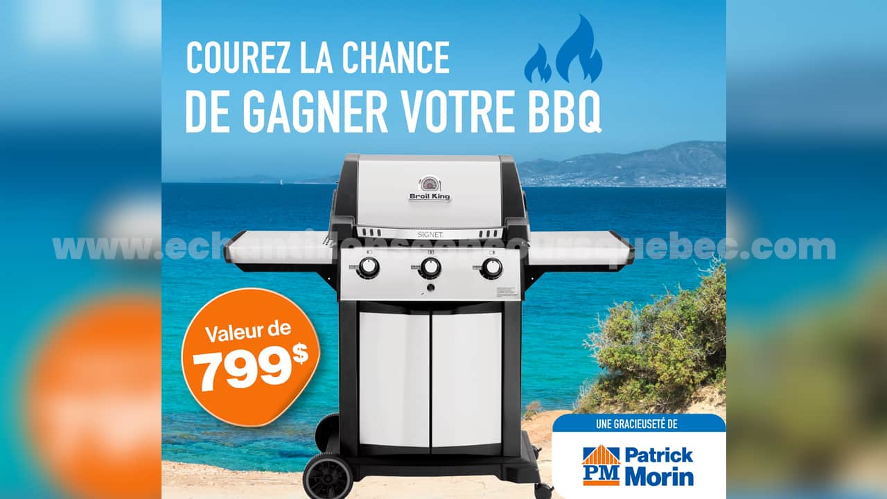 Concours : Un BBQ Broil King Signet 320 de 799$ à gagner
