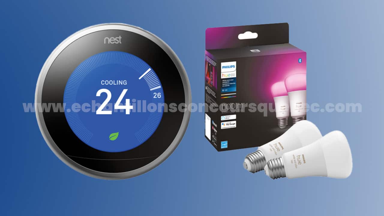 Un thermostat intelligent Nest de Google de 328,99 à gagner
