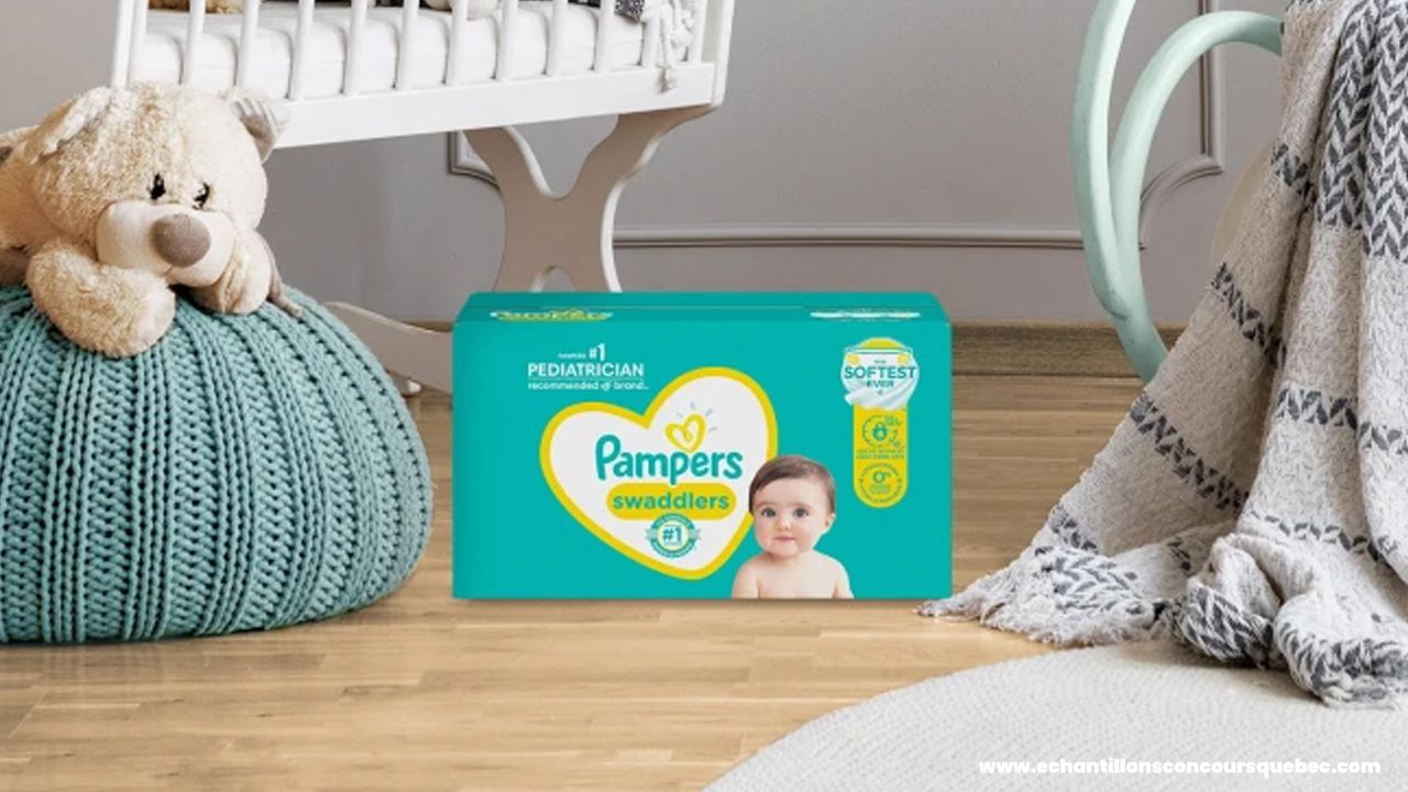 Testez gratuitement les nouvelles couches Pampers Swaddlers améliorées