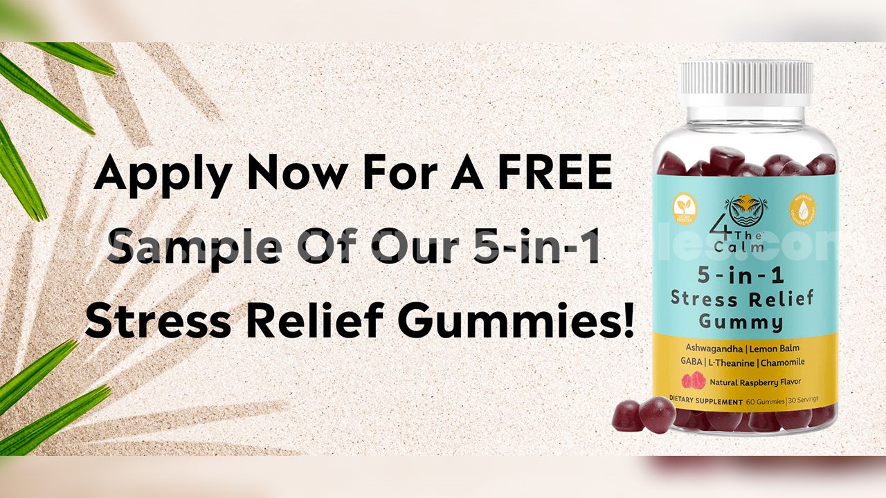 Free 5in1 Stress Relief Gummies