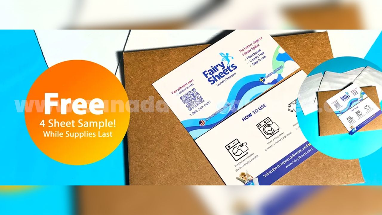 Free Laundry Detergent Sheet Samples!