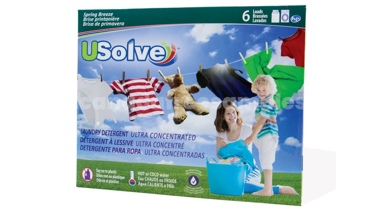 Free USolve Laundry Detergent Strips