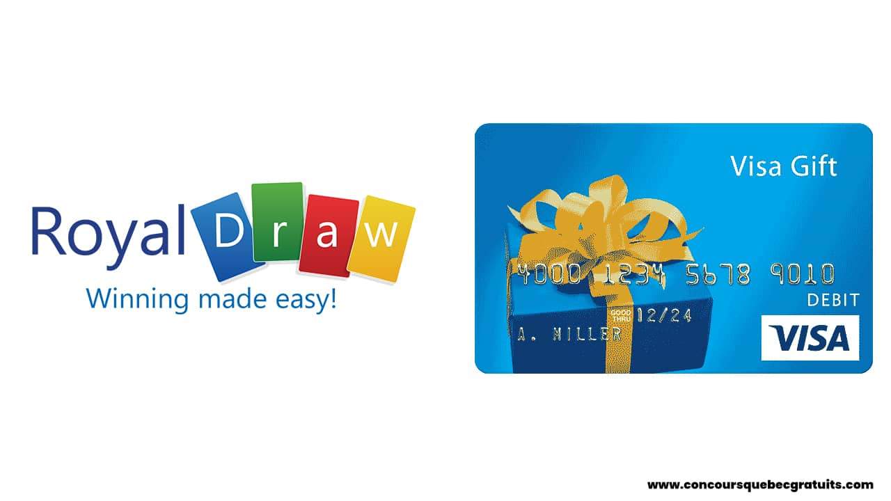 Une carte prépayée VISA de 50 à remporter