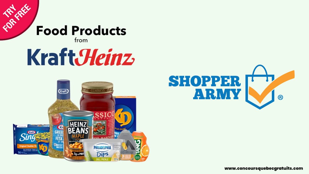 Shopper Army Testez gratuitement un produit de Kraft Heinz