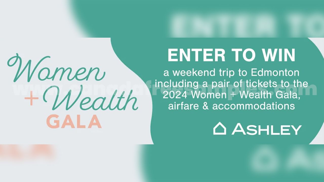 Win a trip to Edmonton and tickets to the 2024 Women + Wealth Gala