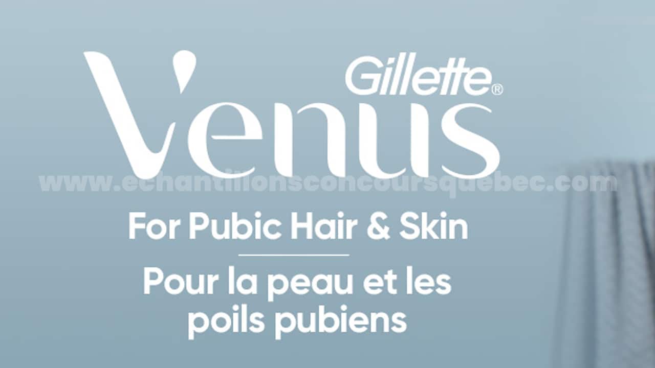 Des produits pour la peau et les poils pubiens Venus de Gillette à